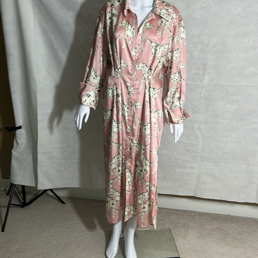 Zara Dalmatian Shirt Dress